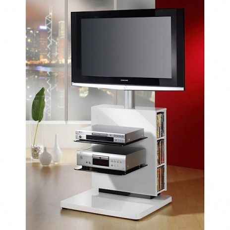 Storage on Tv Stand For Lcd   Plasma   Led  Aluminium  Safety Glass And Wood