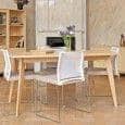 KENSAY dining table, in oak, nordic inspiration of great quality.