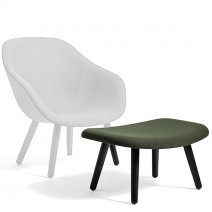 OTTOM系列扶手椅的搁脚板ABOUT A LOUNGE CHAIR - 参考。 AAL03 - 多种颜色，底座有3种饰面