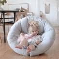 LITTLE NEST, uma cadeira de casulo, que é também um futon, acolhedor e muito confortável para o seu filho - deco e design