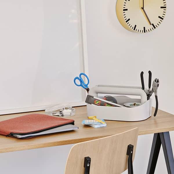 hente gips Blandet ORGANIZER, HAY lakeret rustfrit stål: sætte en solid design på dit  skrivebord!