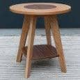 KENSAY طاولة جانبية - البلوط والجوز - التي تم إنشاؤها من قبل ليونارد فايفر - ديكو والتصميم
