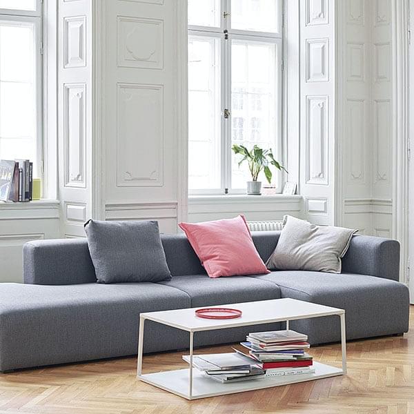 MAGS Cushion, HAY - flotte farger, to sjenerøse dimensjoner, HAY