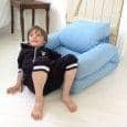 LITTLE HIPPO, uma cadeira de criança que se transforma em uma cama de futon em segundos - deco e design