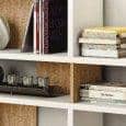 LONDON Shelves system, is spacious and contemporary, three dimensions, several finishing options, reversible system