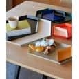 KALEIDO, lacquered steel trays, HAY, available in five clever geometric shapes for multiple uses