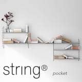 STRING POCKET modular shelving system the original version
