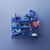 STRING POCKET modular shelving system, the original version ...