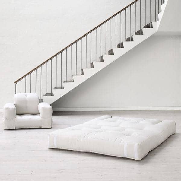 HIPPO, en lænestol eller en sofa, der bliver til en komfortabel ekstra futon seng i sekunder - Deco og design