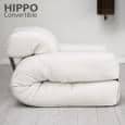 HIPPO ，扶手椅或沙发，这变成一个舒适的额外床被褥在几秒钟内-装饰与设计