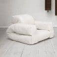 HIPPO, un fauteuil et aussi un sofa, hyper malins qui se transforment en un confortable lit futon d'appoint en quelques secondes 