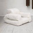 HIPPO, en lenestol eller en sofa, som blir til en komfortabel ekstra futon seng i sekunder - deco og design