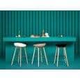ABOUT A STOOL, stool da bar di HAY - rif. AAS33 - Base in legno, seduta in tessuto, sedile imbottito - HEE WELLING e HAY