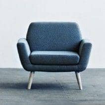 SCOPE ，一个很好的和舒适的扶手椅，一个完美的伴侣-装饰与设计， SOFTLINE