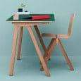 The COPENHAGUE skrivebord CPH90, laget i massivt tre and kryssfinér, RONAN AND ERWAN BOUROULLEC, HAY - deco and utforming