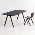 COPENHAGUE CPH10 en bois massif et multiplis - une table design danoise revisitée par deux designers français. HAY