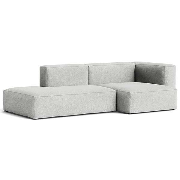 MAGS SOFA SOFT, mit umgedrehten Nähten, HAY, Stoffen und Leder: kreieren  Sie Ihr eigenes sofa, HAY