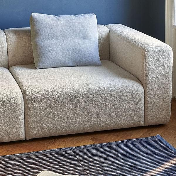 MAGS SOFA SOFT ، مع طبقات مقلوب، وحدات وحدات والأقمشة والجلود: إنشاء sofa الخاصة بك، HAY