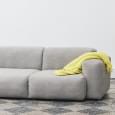 MAGS SOFA SOFT 、縫い目の縫い目、組み合わせ、ファブリック、レザー、 HAY