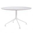 AAT20 round dining table, plywood, aluminum legs