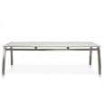 Spisebord, ALCEDO FORNIX F2 af TODUS, tidløse, robuste, rene linjer, med eller uden forlængelse: perfekt til brug på terrassen eller i din stue