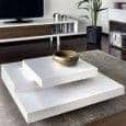SLATE, tavolino: L'effetto concreto con la flessibilità di materiali leggeri - progettato da IN ES MARTINHO