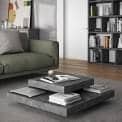 SLATE, coffee table : The concrete effect with the flexibility of lightweight materials