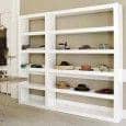 DENSO, XL 226 cm shelves, massive and solid, these shelves have some personality