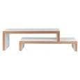 CLIFF, 120 + 120 modularidad es siempre una ventaja. Esta TV stand se ajuste a su espacio! - Diseñado por JOHN JENKINS