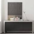 KOBE, Sideboard contemporary, with an impressive storage capacity. also available in concrete aspect