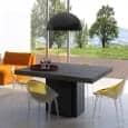 DUSK שולחן אוכל מרובע, 130 או 150 סנטימטר, כמעט פיסול! - תוכנן על ידי Delio VICENTE