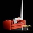Hackney di WRONG FOR HAY : divano, 2 o 3 posti, pezzi classici di design