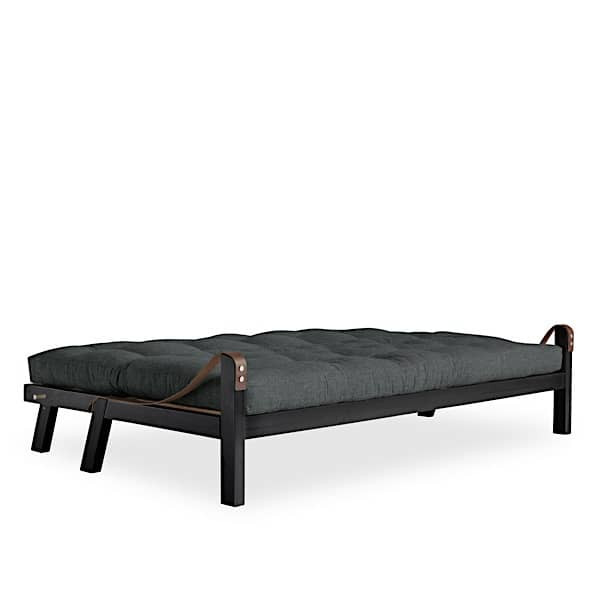 Finde sig i region ting POEMS is a comfortable and original convertible sofa bed. Wood and futon.