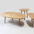 PETIT SALON, tavolino da caffè, rovere massiccio, eco-design
