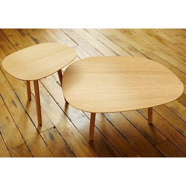 GRAND SALON, large coffee table, solid oak, eco-design
