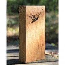 CLICK CLOCK, clock, madera maciza de roble, eco-dise&ntilde;o