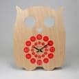 HIBOO ，教育时钟，榉木胶合板，生态设计