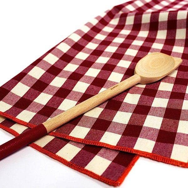 CUILLÈRE ET TORCHON, Spoon and tea towel, cotton, eco-design