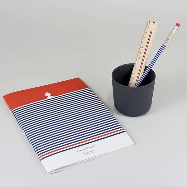 UN CAHIER FRANÇAIS, notebook, paper, eco-design