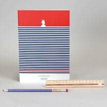 LA Regle ET LE CRAYON FRAN Cais, regla y l&aacute;piz conjunto, madera Pulay, eco-dise&ntilde;o