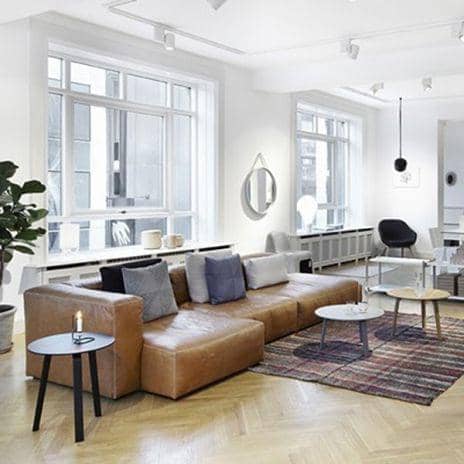 MAGS SOFA SOFT, modulare Kombinationen, aus Leder, HAY
