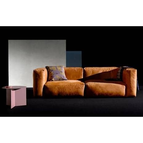 MAGS SOFA SOFT, modulare Kombinationen, aus Leder, HAY