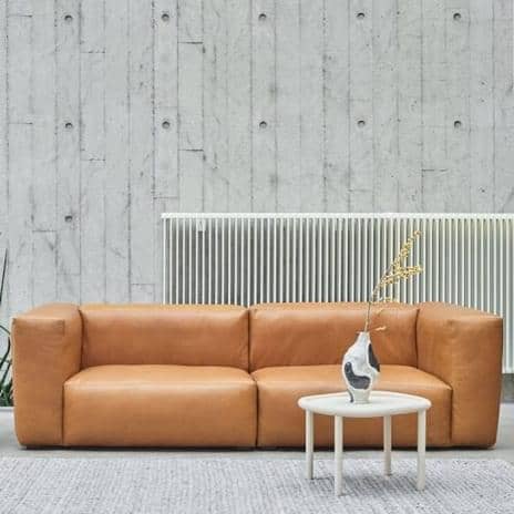 MAGS SOFA SOFT, modulare Kombinationen, aus Leder, HAY