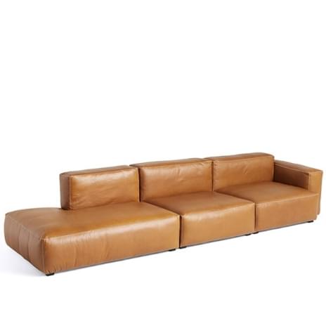MAGS SOFA SOFT, modulare Kombinationen, aus Leder, HAY