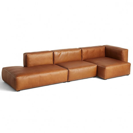MAGS SOFA SOFT, modulare Kombinationen, aus Leder, HAY