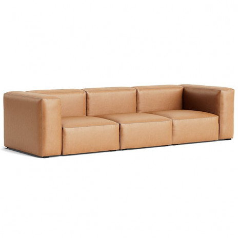 MAGS SOFA SOFT, modulare Kombinationen, aus Leder, HAY