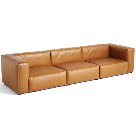 MAGS SOFA SOFT, modulare Kombinationen, aus Leder, HAY