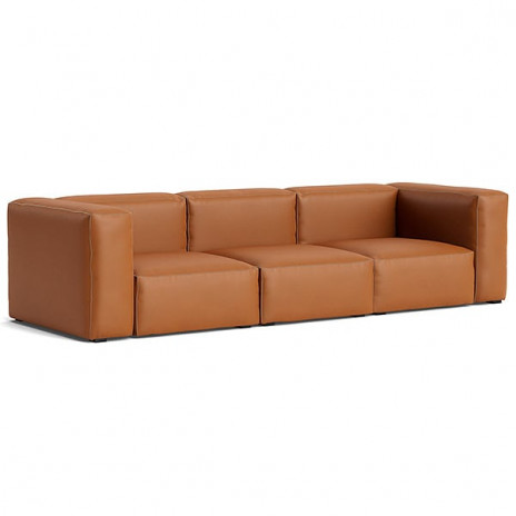 MAGS SOFA SOFT, modulare Kombinationen, aus Leder, HAY