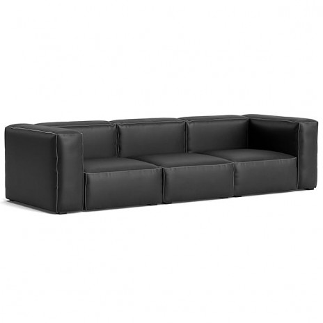 MAGS SOFA SOFT, modulare Kombinationen, aus Leder, HAY