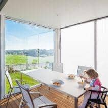 PURO dining tables or coffee table, HPL version by TODUS, great choice of dimensions, robust, clean lines: perfect for use on the terrace or in your living room